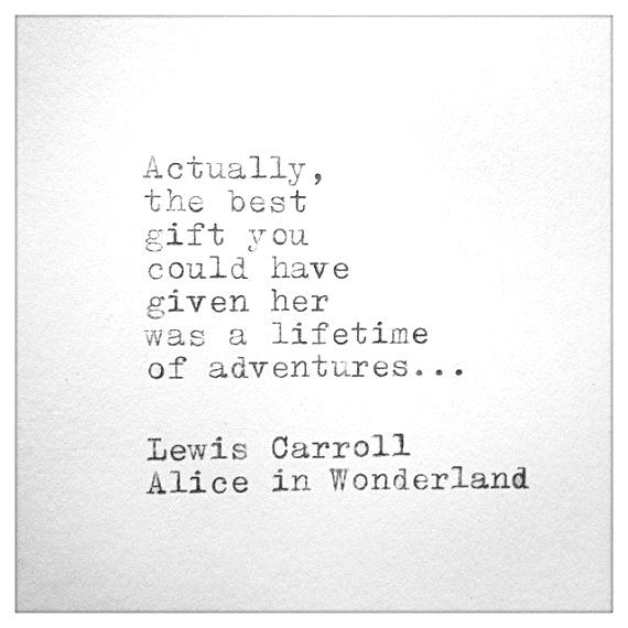 Lewis Carroll Quote