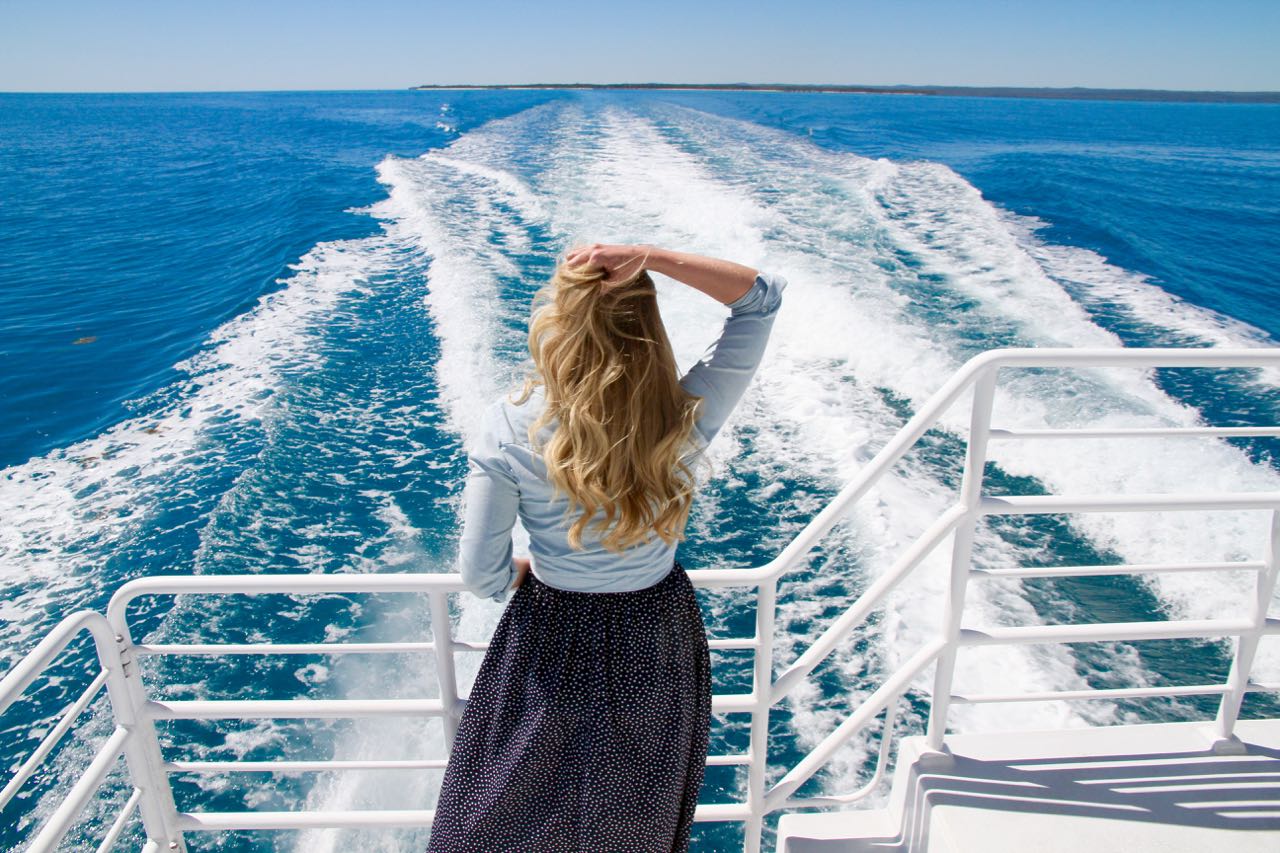 Whale song Cruises back of the boat whale spotting 14 Reasons you should go whale watching in Hervey Bay Travel Blog