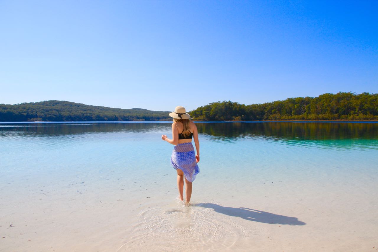 Lake McKenzie Things to do on Fraser Island Travel Blog Australia Queensland