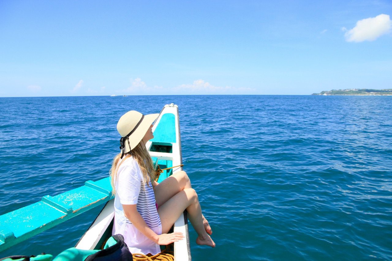 Paraw Sailing Local Paraw Boat Crystal Cove Island Travel Diary Boracay Philippines Phoebe Lee Travel Blogger 