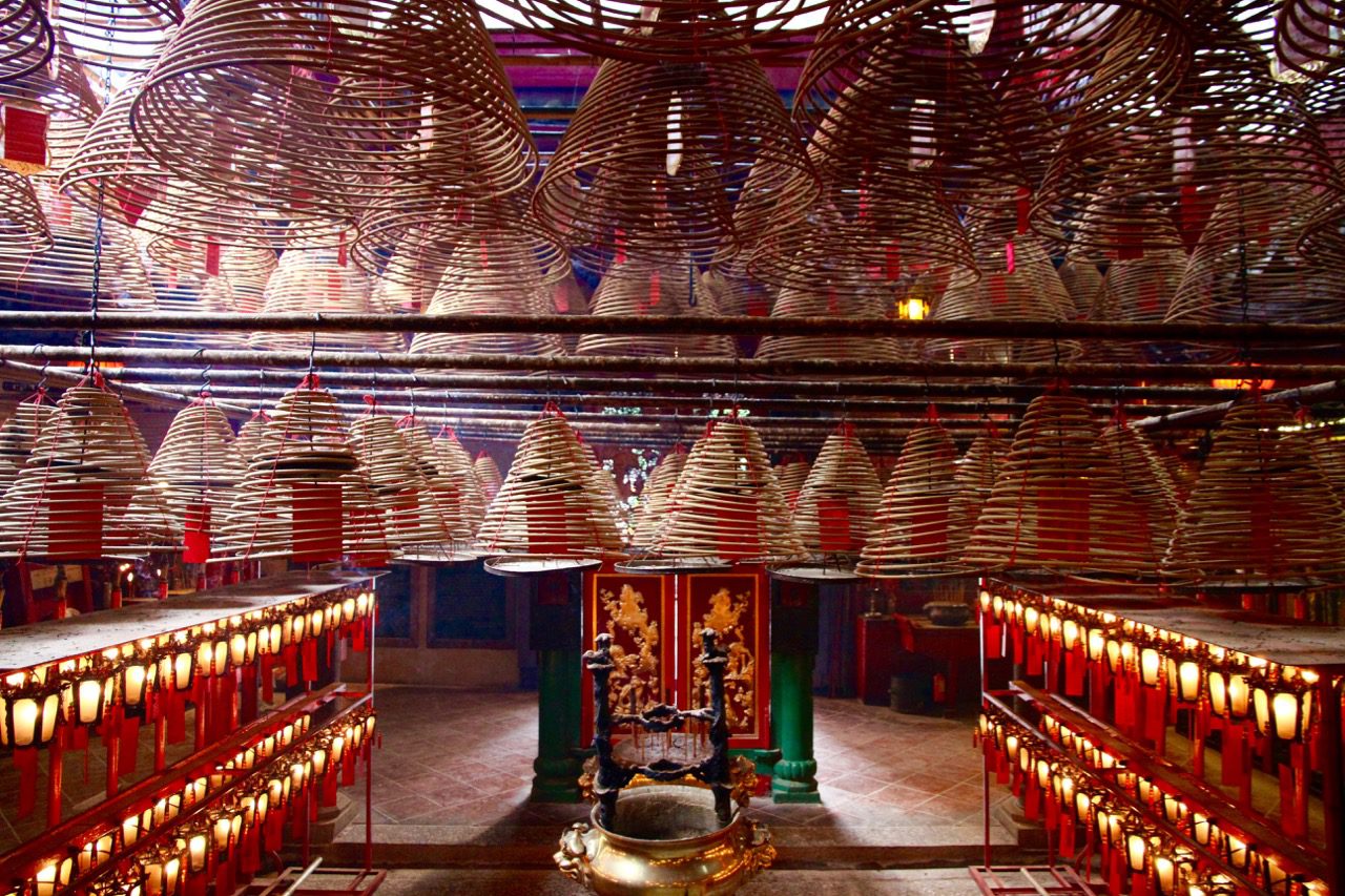 Man Mo Temple Inside