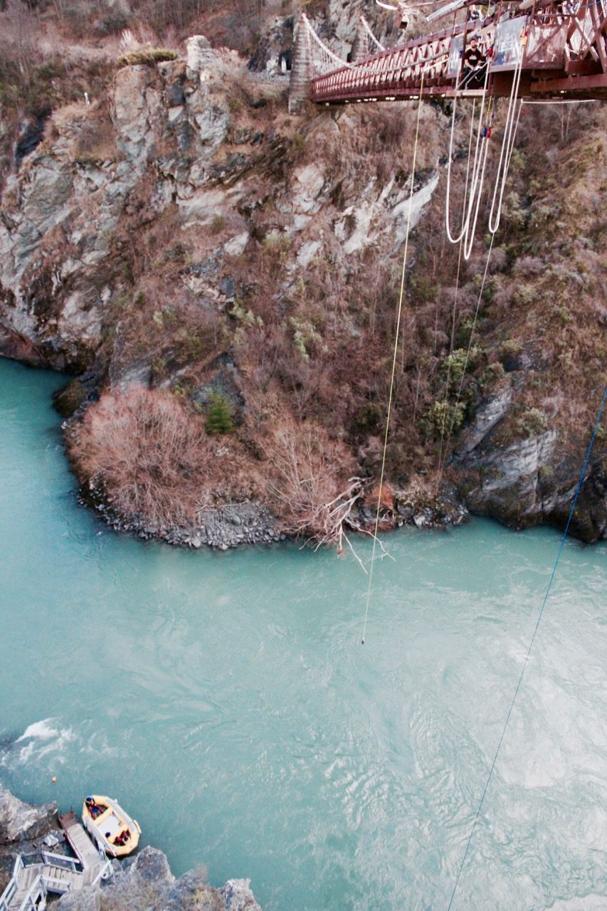 What it's like jumping off a bridge in New Zealand
