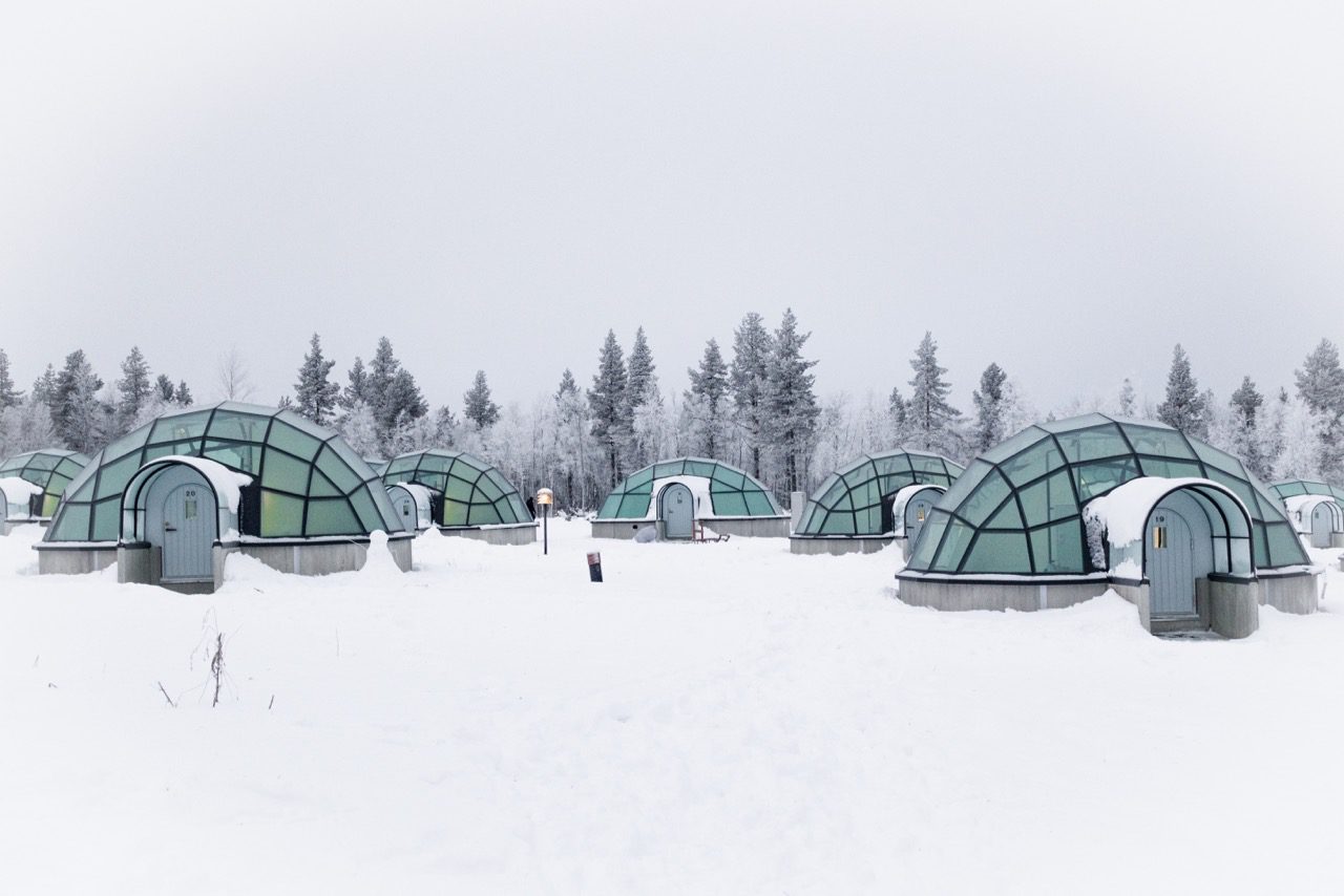 This is what it's like to sleep in a Glass Igloo in Finland