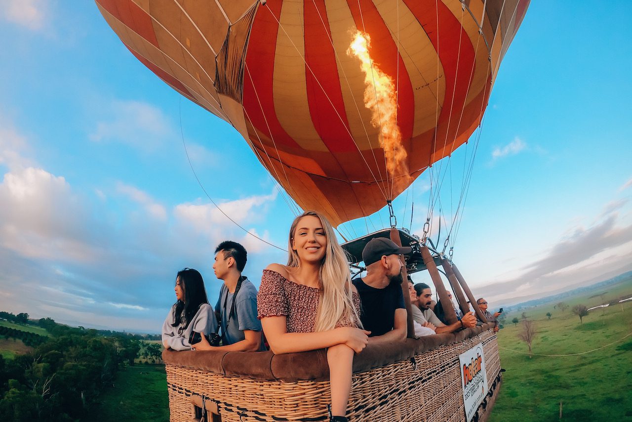 Hot Air Balloon Gold Coast © Little Grey Box